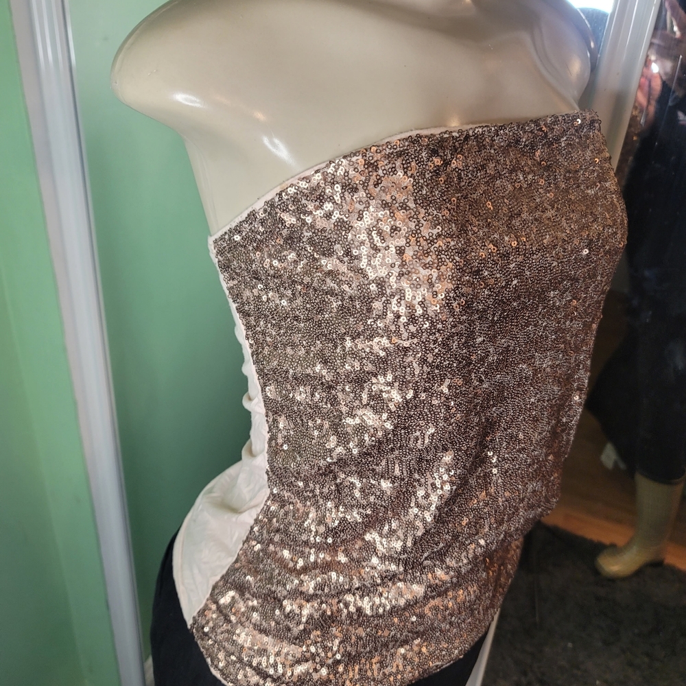 Express Sequin tube top